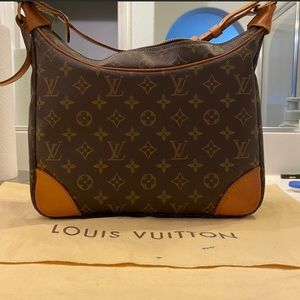 SOLD!! Louis Vuitton Boulogne Monogram Canvas 30